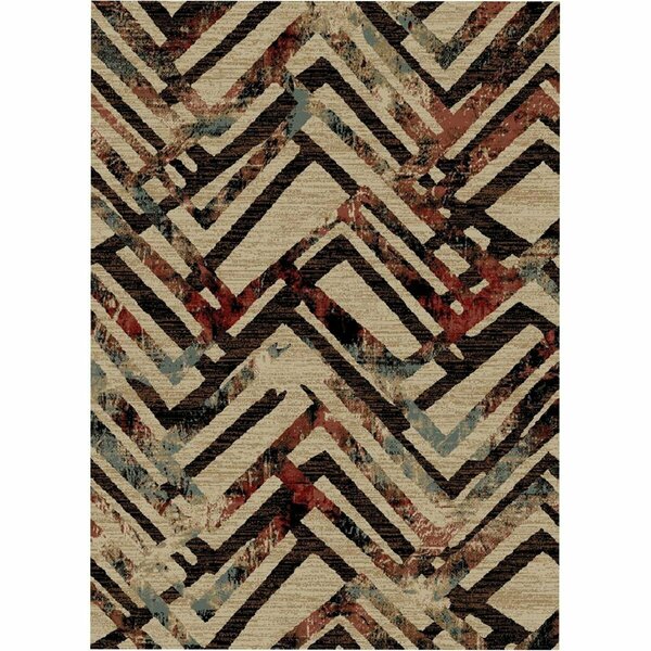 Sleep Ez 7 ft. 10 in. x 9 ft. 10 in. City Atticus Area Rug - Multi Color SL3083115